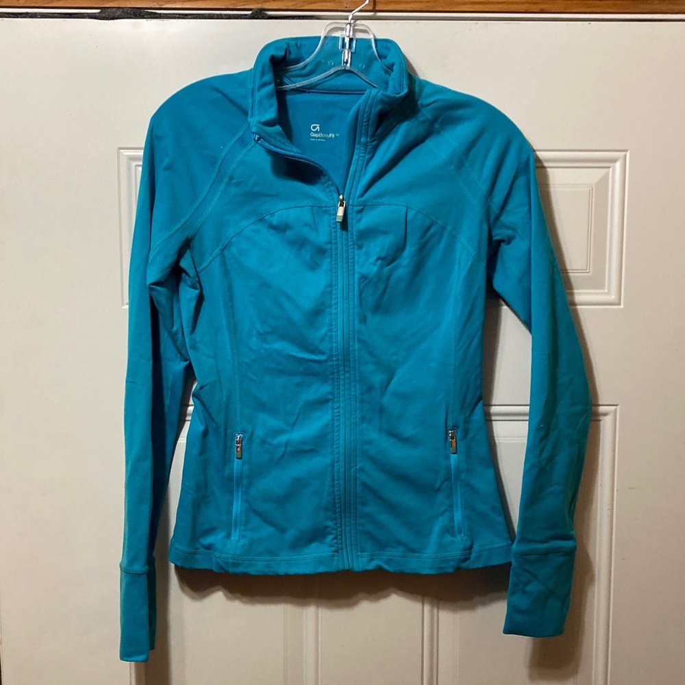 Women's‎ Turquoise Athletic Jacket XS
